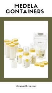 Breastfeeding tools - medela containers